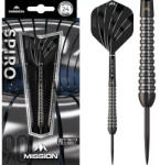Mission Darts Dart szett Mission steel Spiro 24g, M2, curved, 90%