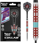 Shot Darts szett Shot steel Collab Josh Pearson 23g 90% wolfram gravírozott