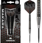 Mission Darts Dart szett Mission steel Makara M2, 25g tapered, 90% gravírozott