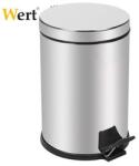 WERT Кошче за отпадъци с педал, метално, 20 Литра, с капак (w 8203)