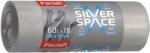 Paclan Торби за отпадъци с уши Paclan - Silver Space, 60 l, 18 броя, сиви (HGFP278)