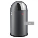 WESCO Кош за отпадъци Wesco Pushboy Junior 22 л сив мат