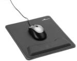 DURABLE Mouse pad Durable Ergotop m Handauflage rutschfest anthrazit (570358) Mouse pad