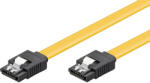 PremiumCord Goobay 95025 1 M SATA 7-pin Sárga SATA kábel (kfsa-20-10)