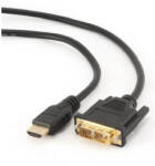 Gembird 7.5m, HDMI/DVI, M/M 7, 5 M DVI-D Fekete video átalakító kábel (CC-HDMI-DVI-7.5MC)