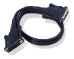 ATEN Deltaco 2L-1703 3 M VGA (D-Sub) Fekete VGA kábel (2L-1703)