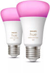 Philips Hue White and colour ambience A60 - E27-es okos fényforrás - 800 (2 darabos csomag) (SKL000318878)