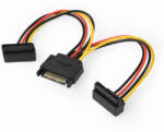 C-TECH Gembird CC-SATAM2F-02 0, 15 M belső tápkábel (CC-SATAM2F-02)