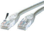 Datacom ROLINE UTP Cat. 5e 1m Szürke Cat5e U/UTP (UTP) Hálózati kábel (50271402)
