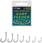 Drennan Eyed Barbless Carp Feeder horog 12-es (DRENNAN-HEBFD012)