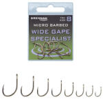 Drennan Wide Gape Specialist horog Micro szakállas 4-es (DRENNAN-HEWGSM004)