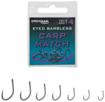Drennan Eyed Barbless Carp Match horog 14-es (DRENNAN-HEBMA014)