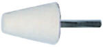 York 25MMX30MM KÚPOS LAPOS VÉGŰ POLÍROZÓFILC 6MM SZÁRRAL (YRK2473820K)