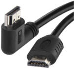 EMOS HDMI kábel 2.0 A-A dugó 90°, 1.5m (S10110) - scom