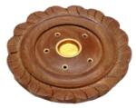 LCA Set 3 x Suport din Lemn Rotund pentru Betisoare si Conuri Parfumate (GIL-3xLCA-SBPC)
