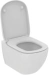 Ideal Standard Tesi - Fali WC SoftClose ülőkével, AquaBlade, fehér T367301 (T367301)