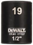 DEWALT DT7537-QZ Extreme Impact dugókulcs, 1/2" , rövid, 19 mm (DT7537-QZ)