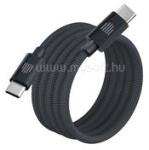 Dviced Magnetic Braided Cable USB-C to USB-C, 1, 25m - Dark Grey (DV120015) (DV120015)