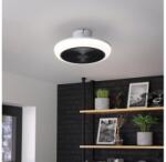 EGLO 35198-LED Ventilator de tavan SAYULITA 3xLED/8, 5W/230V diam. 45, 5cm negru+telecomandă (EG35198)