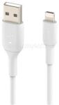 Belkin BOOST CHARGE USB-A to Lightning Cable, PVC - 1M (2 PK) - White (CAA001bt1MWH2PK) (CAA001bt1MWH2PK)