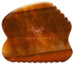 CRYSTALLOVE Tiger Eye Contour CONTOUR GUA SHA - płytka do masażu gua sha z tygrysiego oka