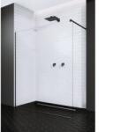  Meta Modo New II Black Walk-in zuhanyfal, 80 cm, fekete profil (389084-54-01)