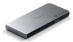 Satechi Thunderbolt 4 Multi-Display Docking Station - EU - Space Grey (ST-DT4MDM-EU) (ST-DT4MDM-EU)