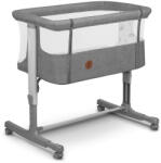 LIONELO Aurora 3in1 babaágy, bölcső és babaöböl - Grey Concrete Grey Concrete