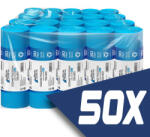  Szemeteszsák kék 50x60cm 30L 20db/tekercs (50 tekercs) (SZ3012K-GYUJTO)