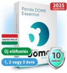 Panda Dome Essential HUN 10 Eszköz 3 év online vírusirtó szoftver (W01YPDE0E10_3ev)
