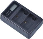 iShoot Incarcator smart charger Dual LC-E6 LP-E6 pentru Canon 5D II 7D 60D 70D 6D 5D III (10461) Baterie reincarcabila