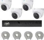 PNI Pachet supraveghere video NVR POE PNI House IP710J 4 camere PNI IP505J 5MP si 4 cabluri UTP CAT6 20 metri incluse (pni-ip710-4ip5)