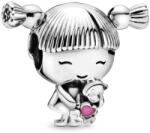 PANDORA Moments People 798016EN160 Copfos kislány charm (Ag925/1000, 4, 2 g)