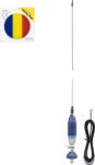 Sirio Pachet antena CB Sirio SUPER 9 cu fluture lungime 155 cm si Sticky Pad Drapel inclus (pni-super9-spd) Statii radio