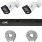 PNI Pachet supraveghere video NVR POE PNI House IP710J 2 camere PNI IP515J 5MP si cabluri incluse (pni-ip710-2i5)