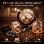  Malatec Whisky pohár és kancsó szett, 2 db 250 ml-es pohár, 850 ml-es kancsó, átlátszó üveg, modern stílus