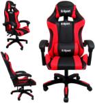 R-Sport Scaun R-Sport Gamer cu suport lombar și funcție de masaj - red-black (k3)