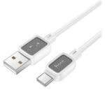 hoco. X108 adatkábel (USB - Type-C, 3A, gyorstöltő, 100cm) FEHÉR (168751)