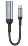 hoco. UA43A Video adapter, szürke (USB-C to HDMI)
