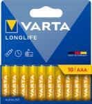 VARTA Longlife mikro elem AAA LR03 BL10 (4103101761)