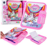 LeanToys Naplófüzet Kód Unikornis Hangfelvétel Kvíz Dallamok Rózsaszín