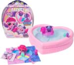 Spin Master Set de joacă Hatchimals Alive - Neon Rainbow Bestie Pool Party, cu 14 accesorii (6072786) Figurina