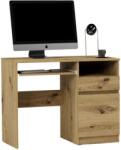 Mobene Modern Számítógépasztal N35 - Artisan Tölgy