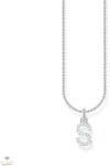 Thomas Sabo Best Seller "S" betű nyakék 45 cm - SCKE150360