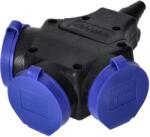 Orno Fröccsenés- és Ütésálló Elosztó, IP44, 3x2P+Z Schuko, 16A, 230V Ac - fizz