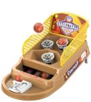 Flippy Interaktív mini kosárlabda társasjáték gyerekeknek, Flippy, 4 kosár, 3 labda, 23, 5x11, 5x14 cm, barna (129772)