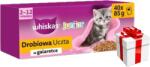 Whiskas WHISKAS Junior Poultry Feast in Jelly - nedves macskaeledel - 40x85 g + Ingyenes Meglepetés Macskának