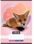Nebulo Nebulo: Tűzött sima füzet A5-ös 20-32 Állatos - Rókás (SI-AM-A5-12346974) - jatekshop