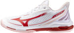 Mizuno Încălțăminte de tenis pentru femei Wave Exceed Tour 7 Clay W White/Fiery Red/Pinkesque EUR 40
