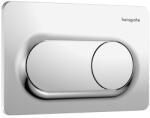 Hansgrohe iFrame Original S nyomólap, dual mennyiség, króm 66002000 (66002000) - benedekszerelveny